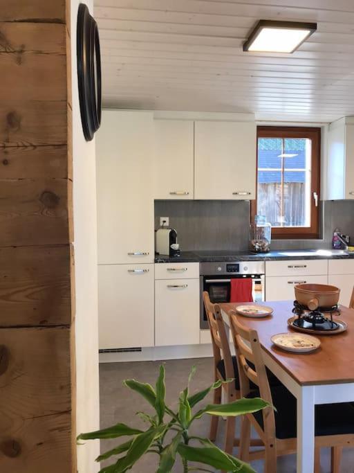 La Maisonnette : Charmante Maison Independante Salgesch Dış mekan fotoğraf